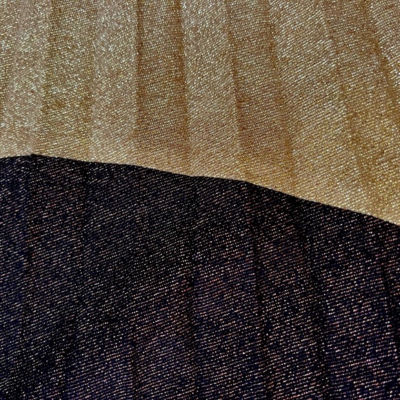 FREE PEOPLE Goddess Wear pleated, a-line, gold/bronze shimmer cocktail dress🔥🔥 - Picture 8 of 10